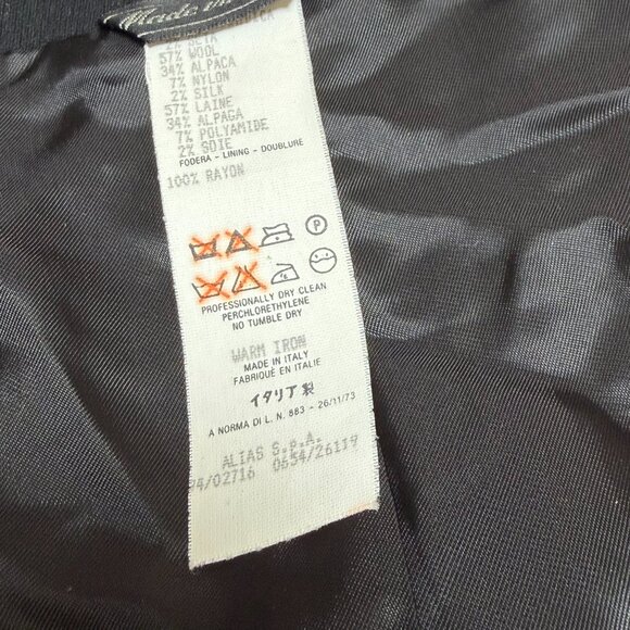 Gianni Versace Couture Fall/Winter 1994 Runway Black Cropped Boucle Jacket Sz S - Picture 14 of 16